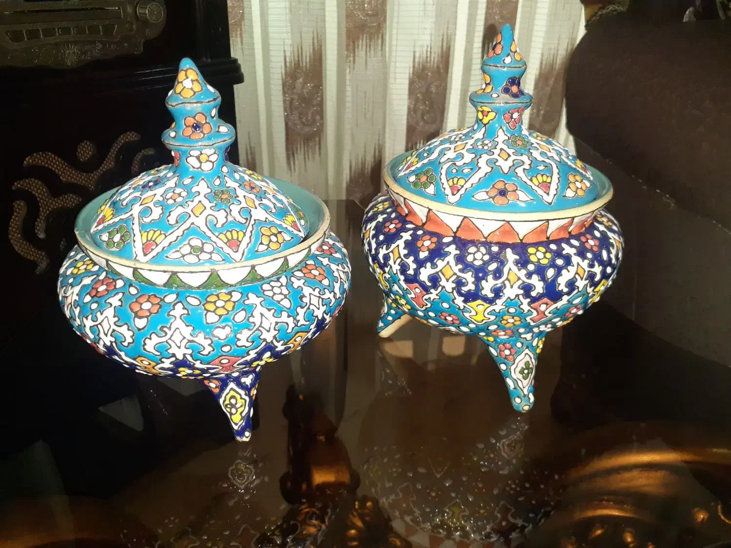 جاشکلاتی کاردست شکیل سنتی.|ظروف سرو و پذیرایی|محمودآباد, |دیوار