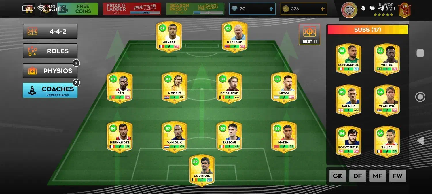 اکانت دریم لیگ با بازیکنان خوب و حذفی|کنسول، بازی ویدئویی و آنلاین|گرگان, |دیوار