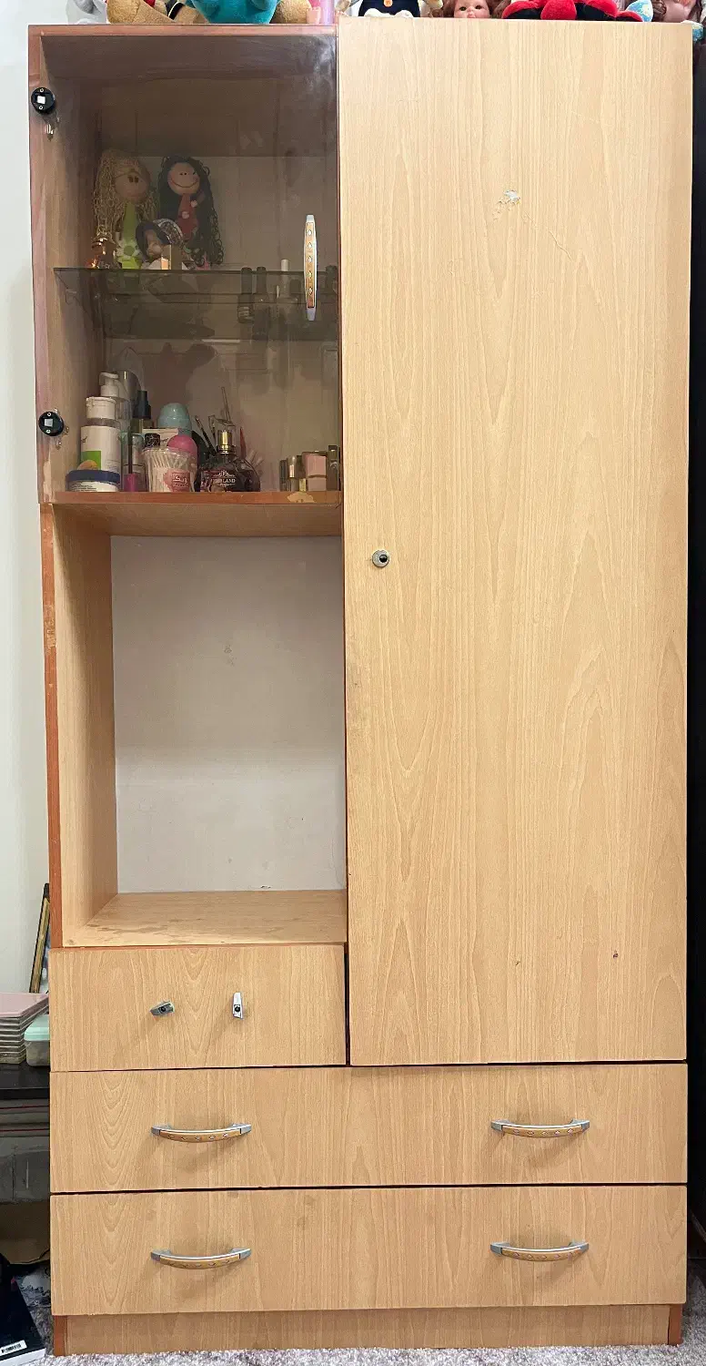 کمد لباس|جاکفشی، کمد، دراور|بیرجند, |دیوار