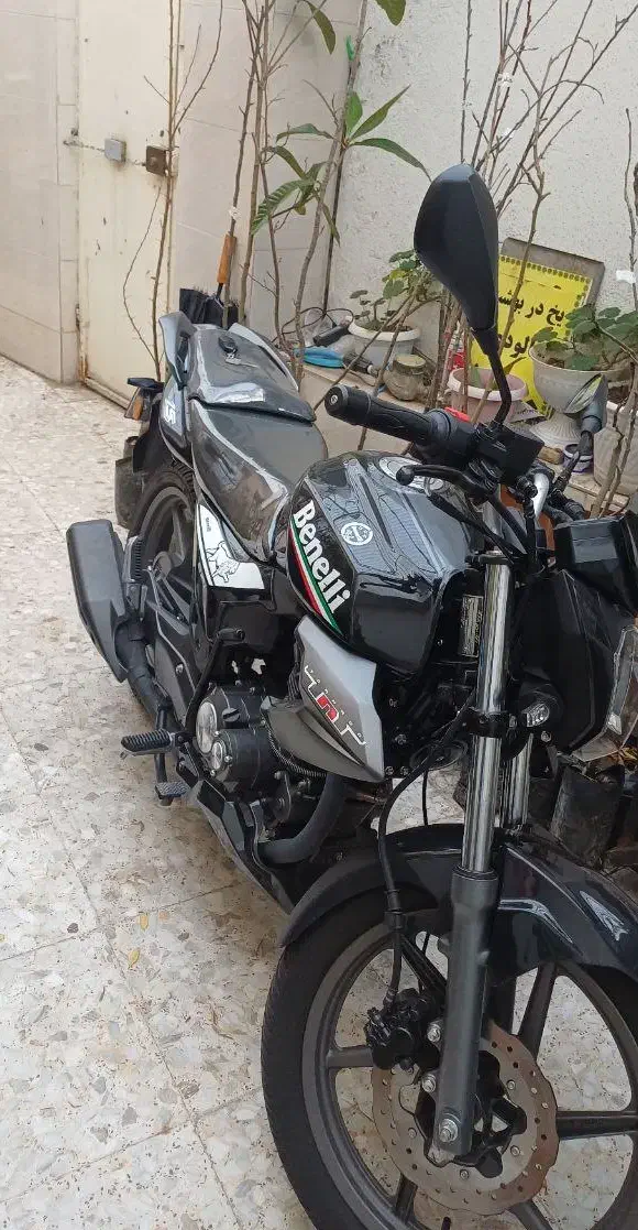بنلی 150 در حد صفر خشک|موتورسیکلت|رشت, منظریه|دیوار