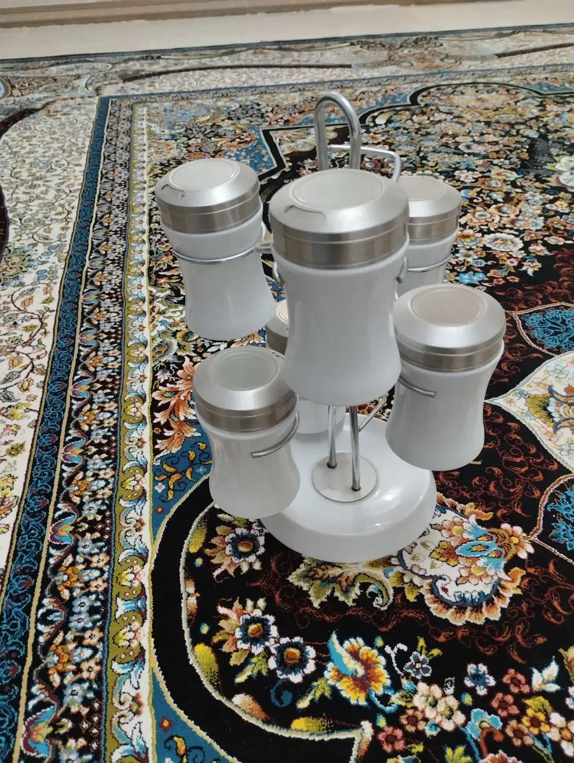 جا ادویه ای سرامیکی|آب‌چکان و نظم‌دهنده ظروف|پرند, فاز ۶|دیوار