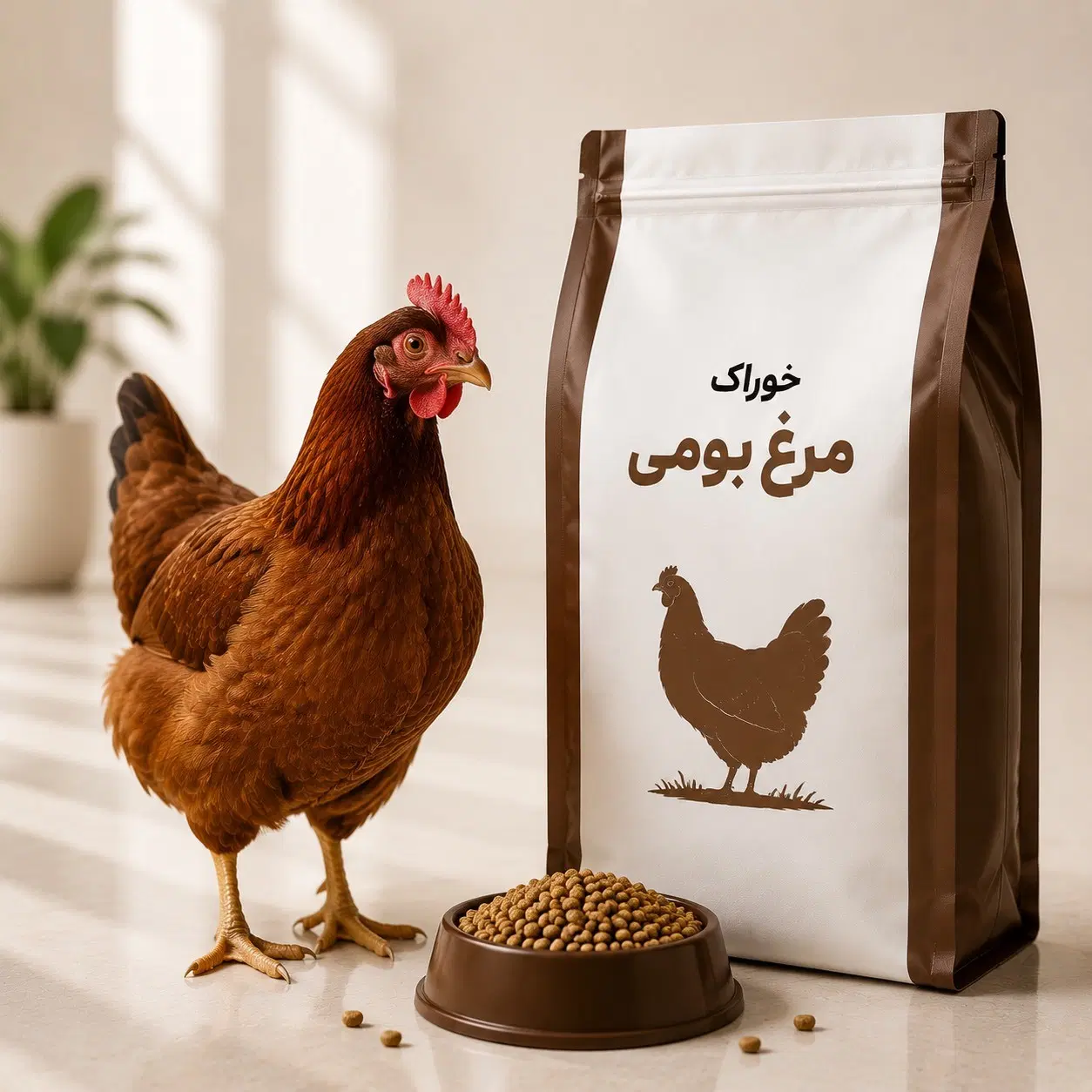 فروش دان مرغ بومی مهدانه البرز|حیوانات مزرعه|شیراز, کاراندیش|دیوار
