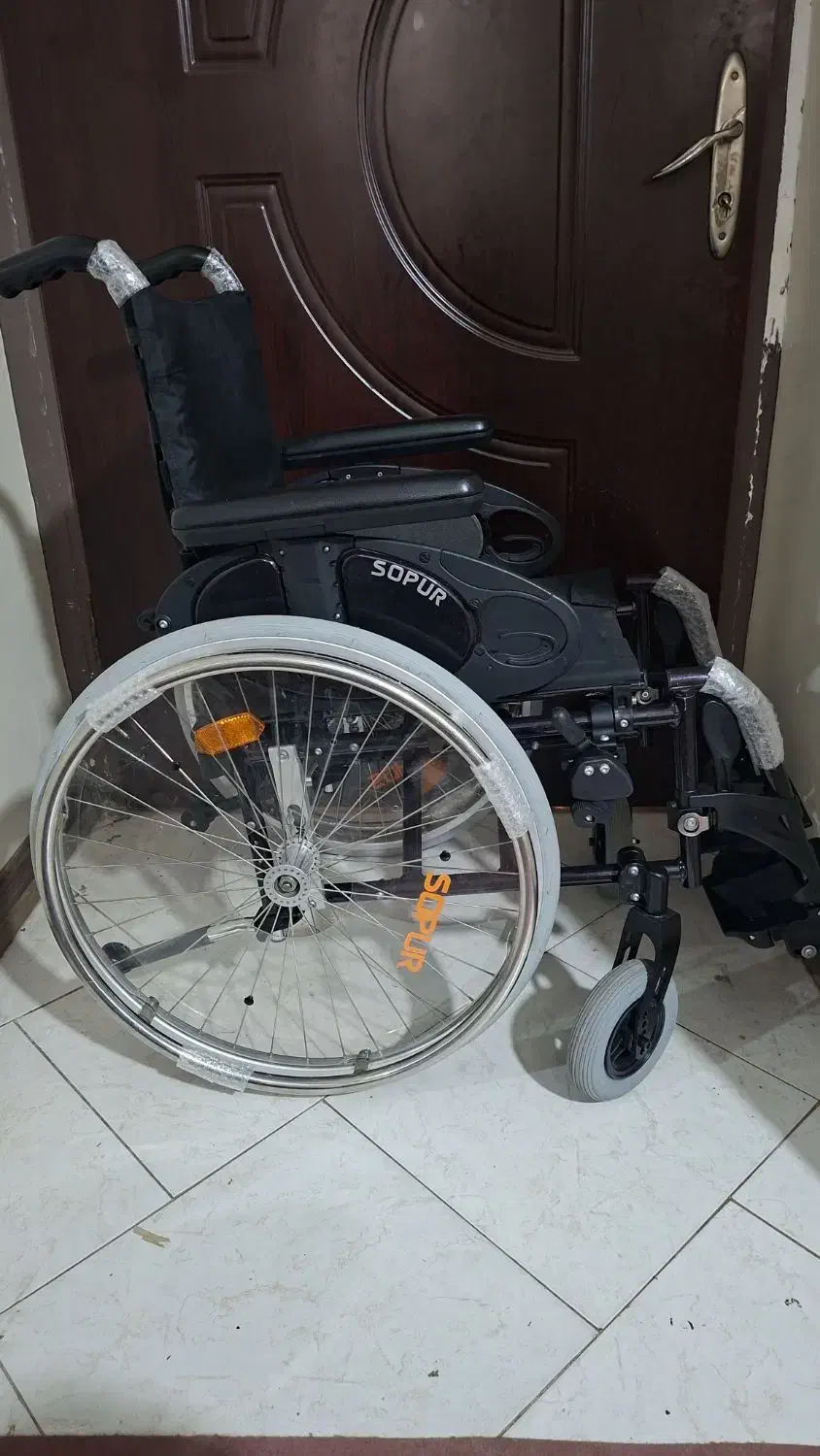 ویلچر المانی اصل/دو عدد/سوپور.و میرا مدل 1/850|آرایشی، بهداشتی، درمانی|اصفهان, باتون|دیوار