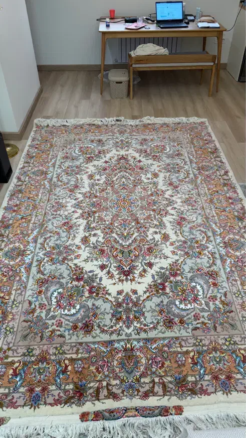 فرش ۶ متری ابریشم خطیبی دست باف|فرش|تهران, دریاننو|دیوار