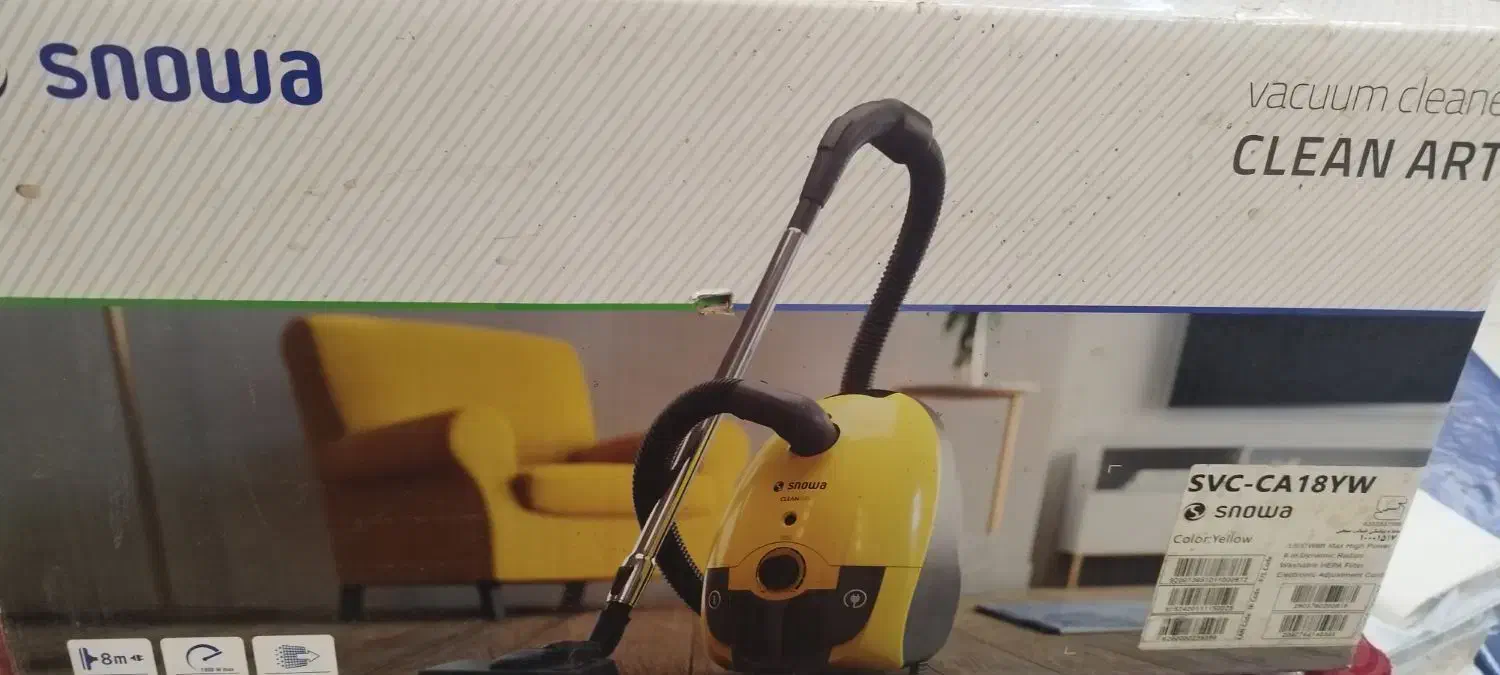 جاروبرقی اسنوا پلمب داخل کارتن رنگ مشکی|جاروبرقی، جارو شارژی، بخارشو|سبزوار, پامنار|دیوار