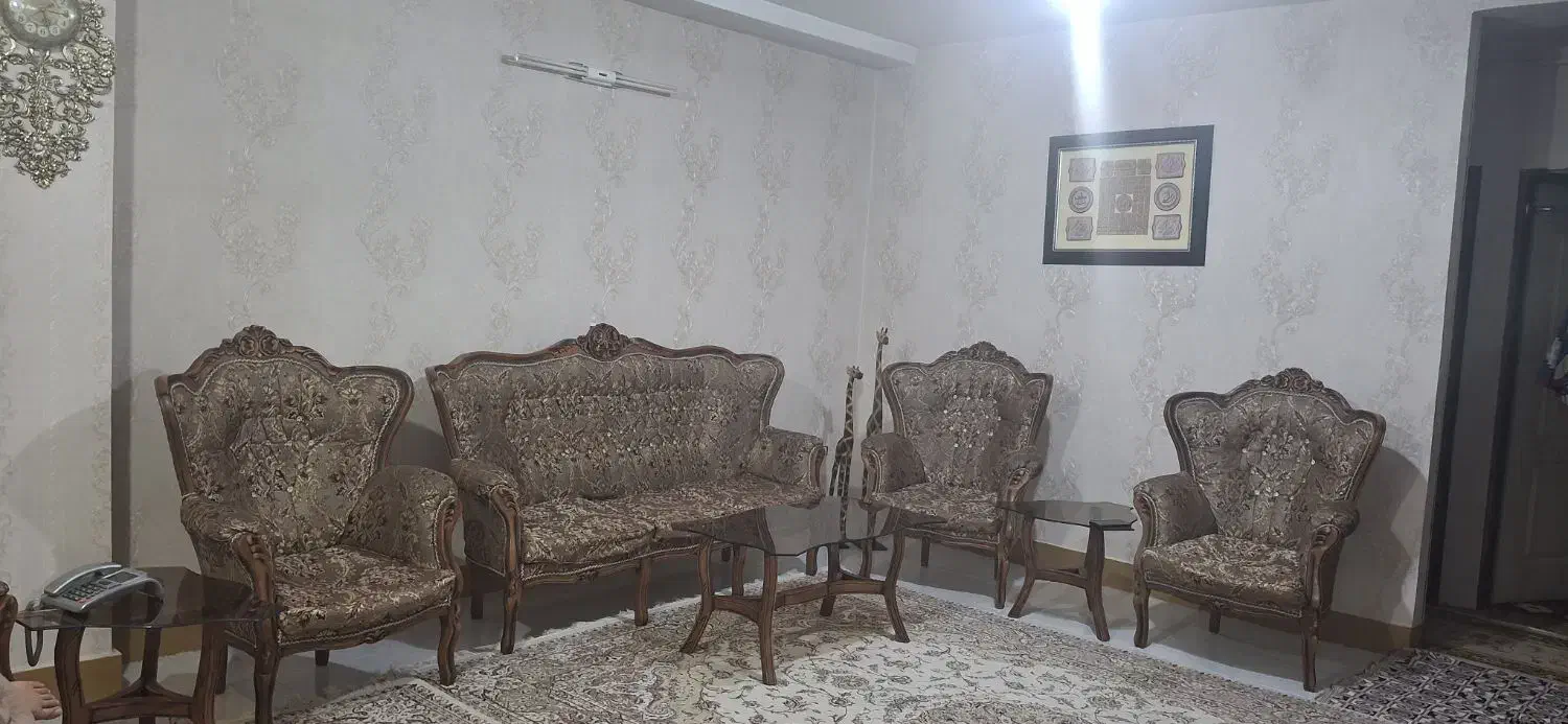 مبل استیل ۷ نفره|مبلمان خانگی و میز عسلی|ابهر, |دیوار