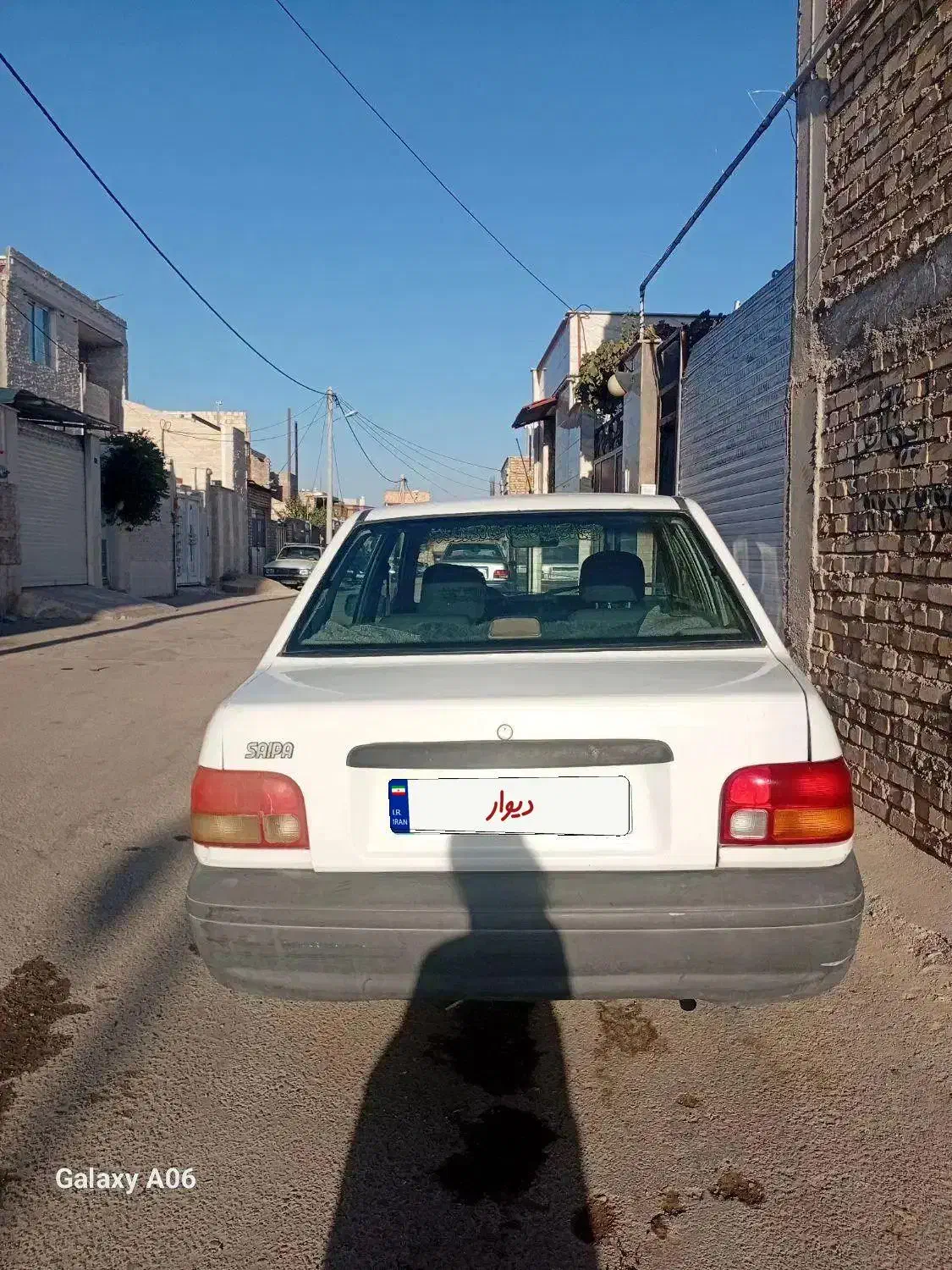 فروش پراید سفید مدل ۸۶دوگانه دستی|خودرو سواری و وانت|شاهرود, |دیوار
