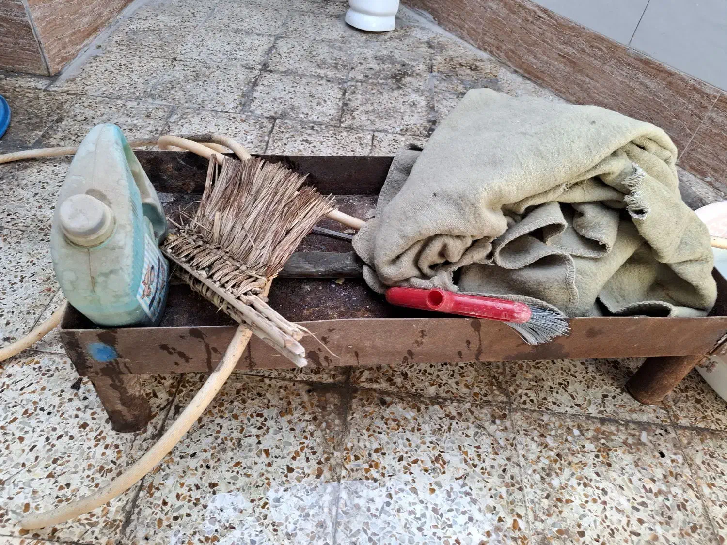 منقل اهنی کبابی|اجاق گاز و لوازم برقی پختوپز|اهواز, ملاشیه|دیوار