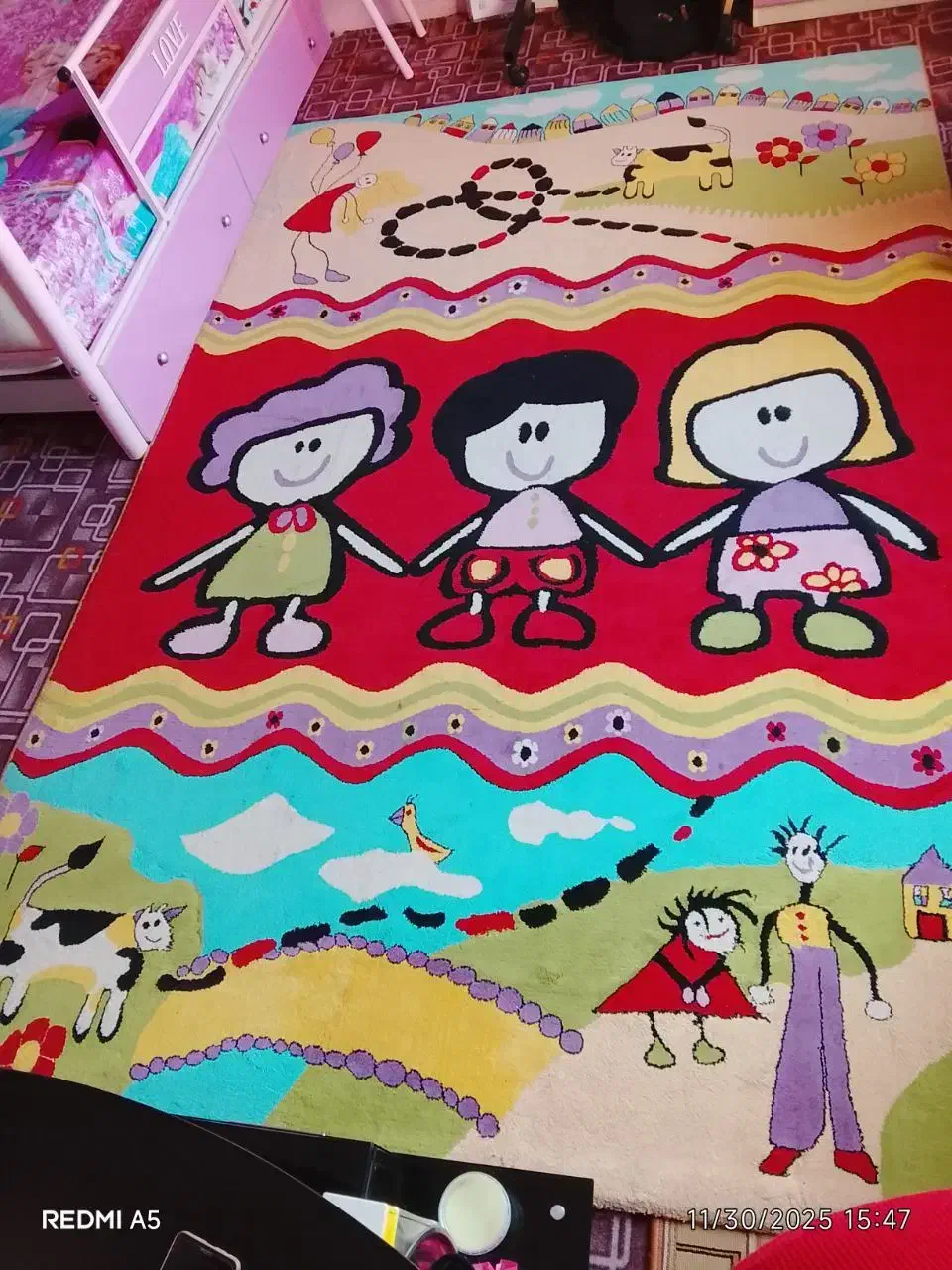 فرش اتاق کودک|فرش|تهران, شهرک آسمان|دیوار