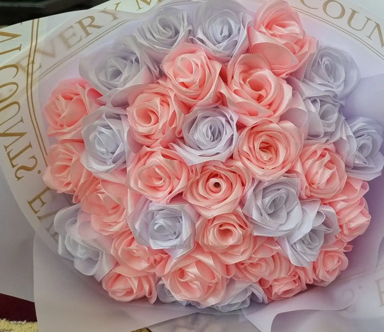 گل روبانی،دسته گل با پول|گل مصنوعی|کاشان, درب یلان|دیوار