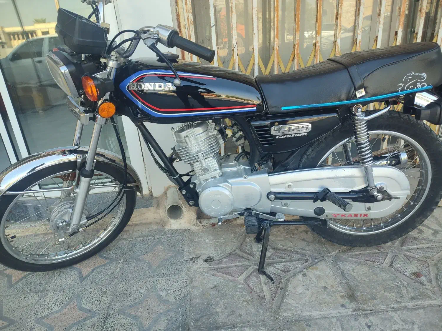موتور هوندا 125 کبیر موتور مدل 1391 پلاک ملی|موتورسیکلت|کازرون, |دیوار