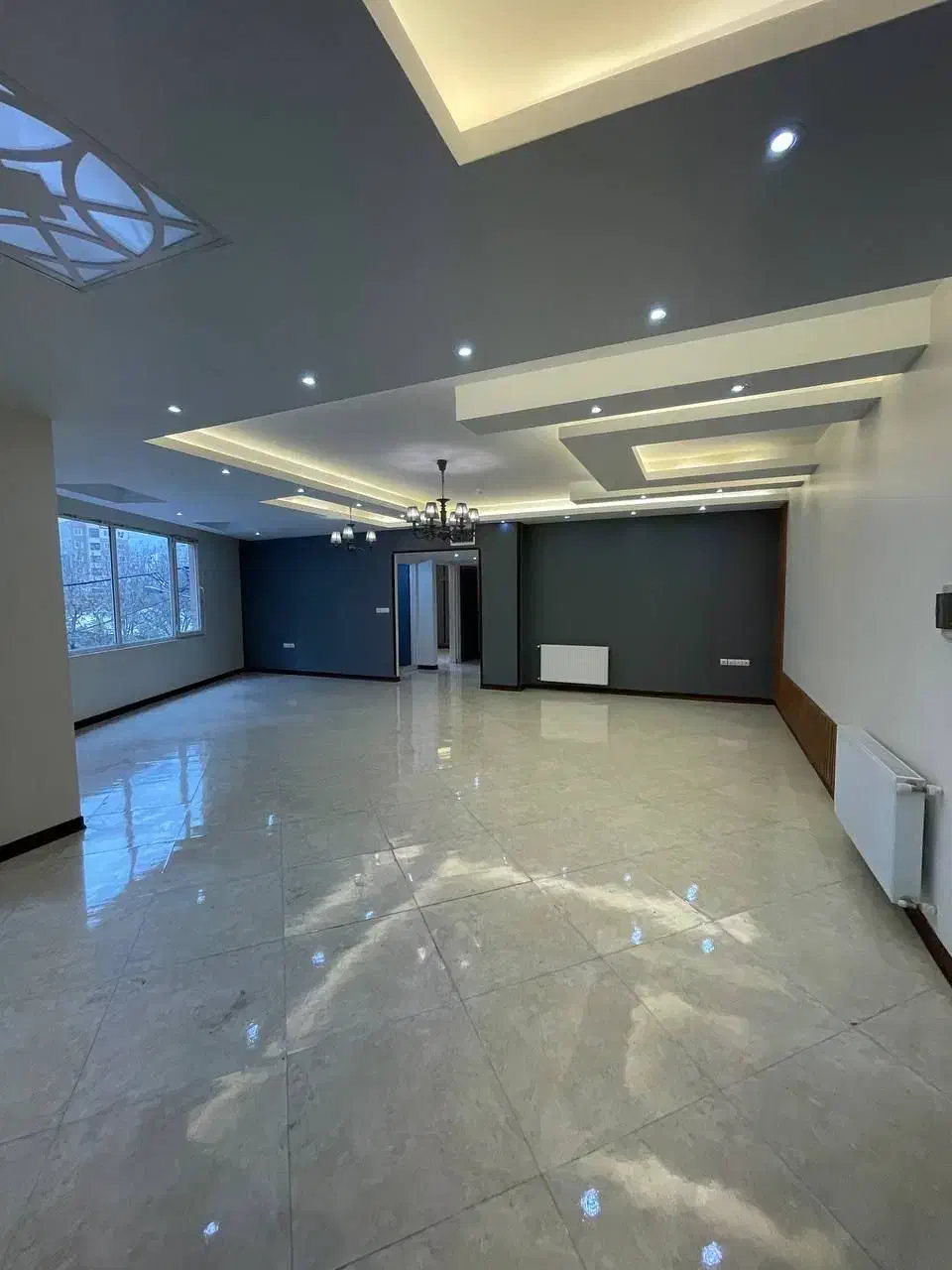 ۱۶۰ متر ۳ خواب سالن پرده خور فول ویو ابدی شهرک نفت