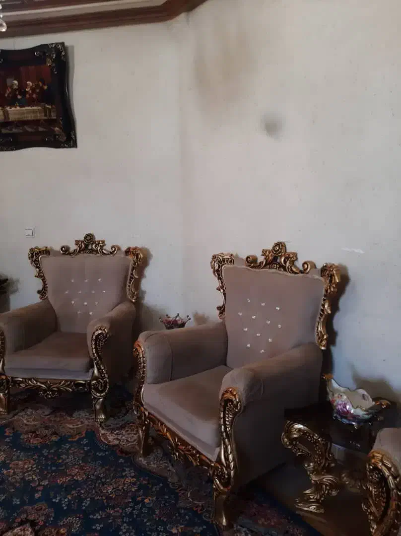 مبل سلطانتی9نفرباعسلی میزوسط|مبلمان خانگی و میز عسلی|همدان, |دیوار