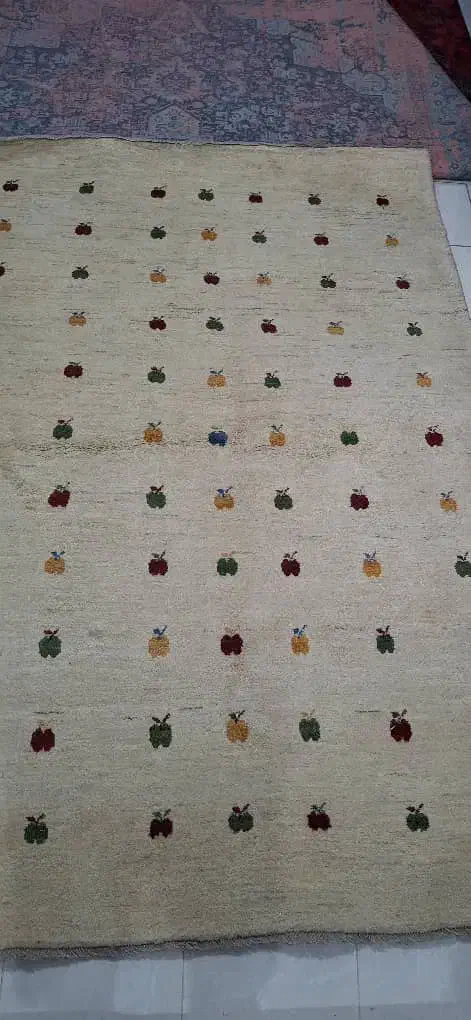 گبه دست‌باف اصیل شیراز ۶ متری رنگ‌طبیعی بافت عشایر|گلیم، جاجیم، گبه|کرج, گلشهر|دیوار