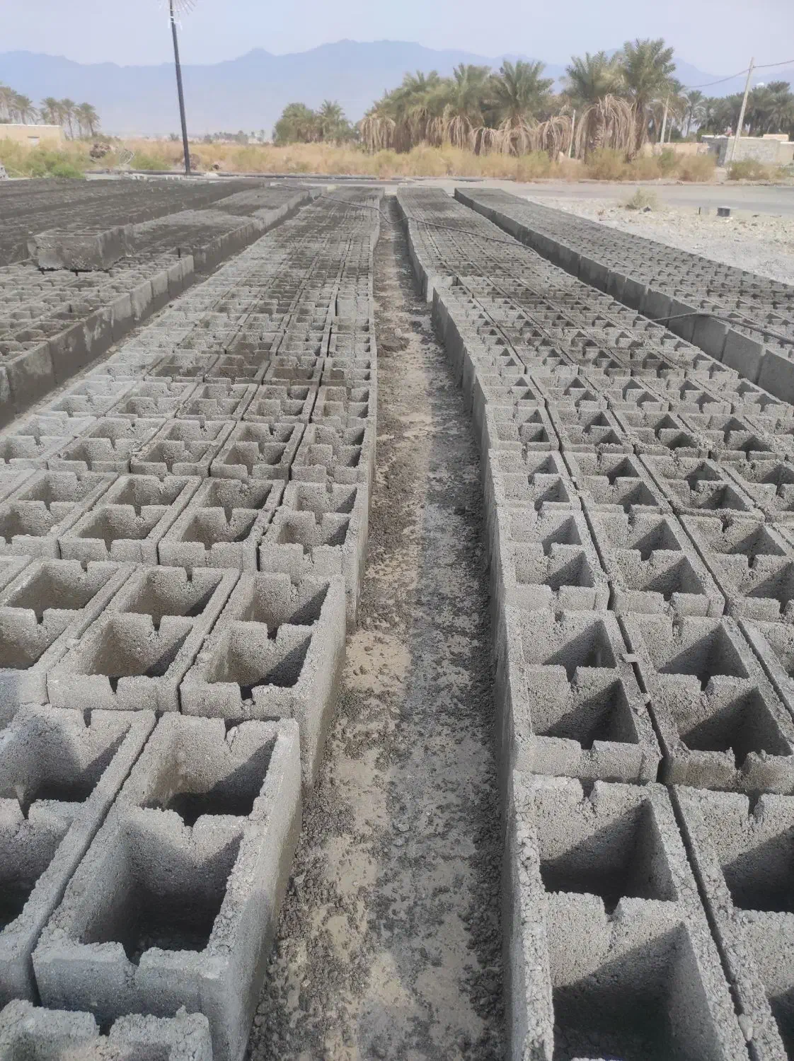 کارگاه بلوک زنی|مصالح و تجهیزات ساختمان|چاه مرید, |دیوار