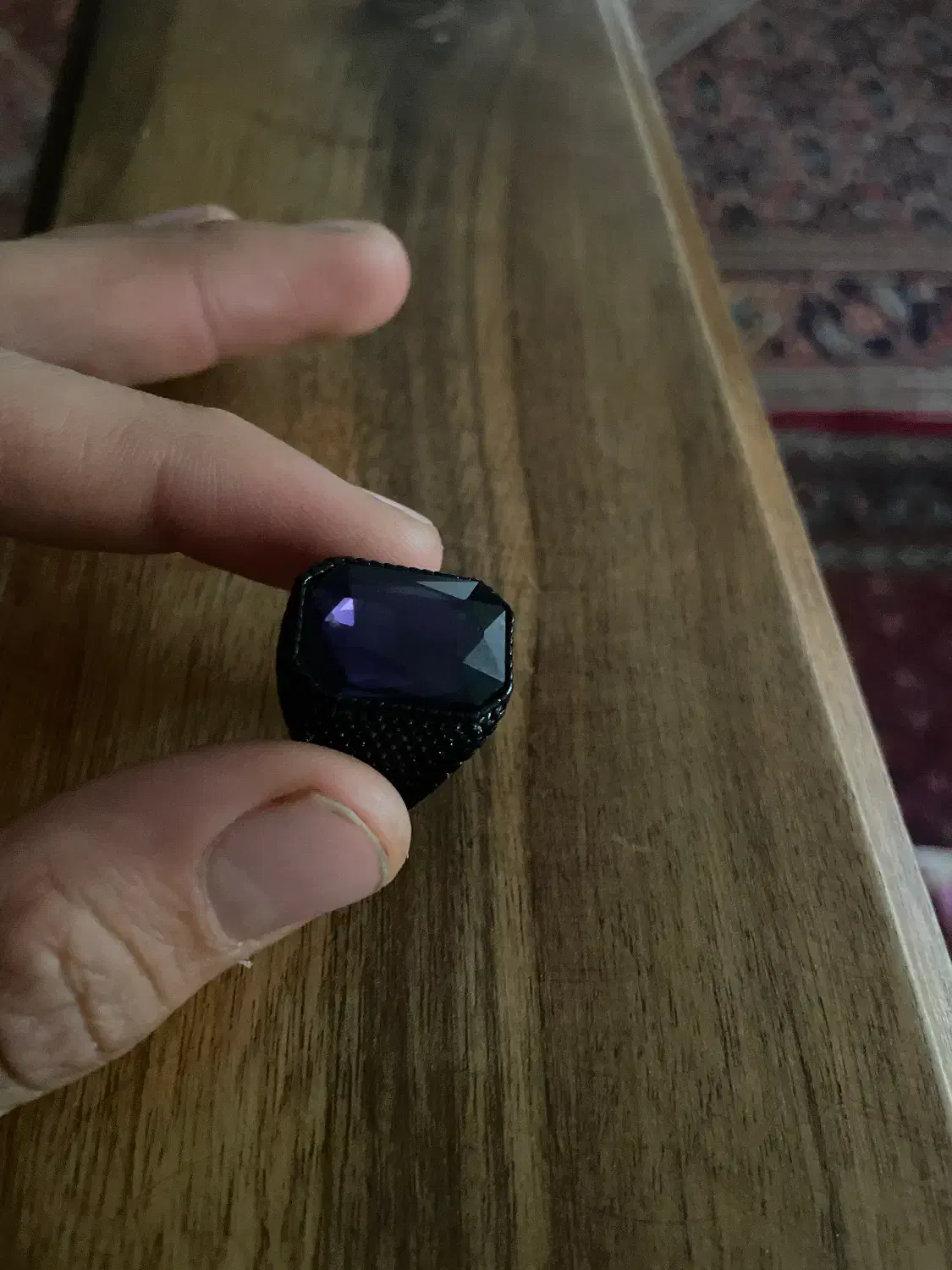 انگشتر سیاه خیلی خوشکل|جواهرات|بوکان, |دیوار