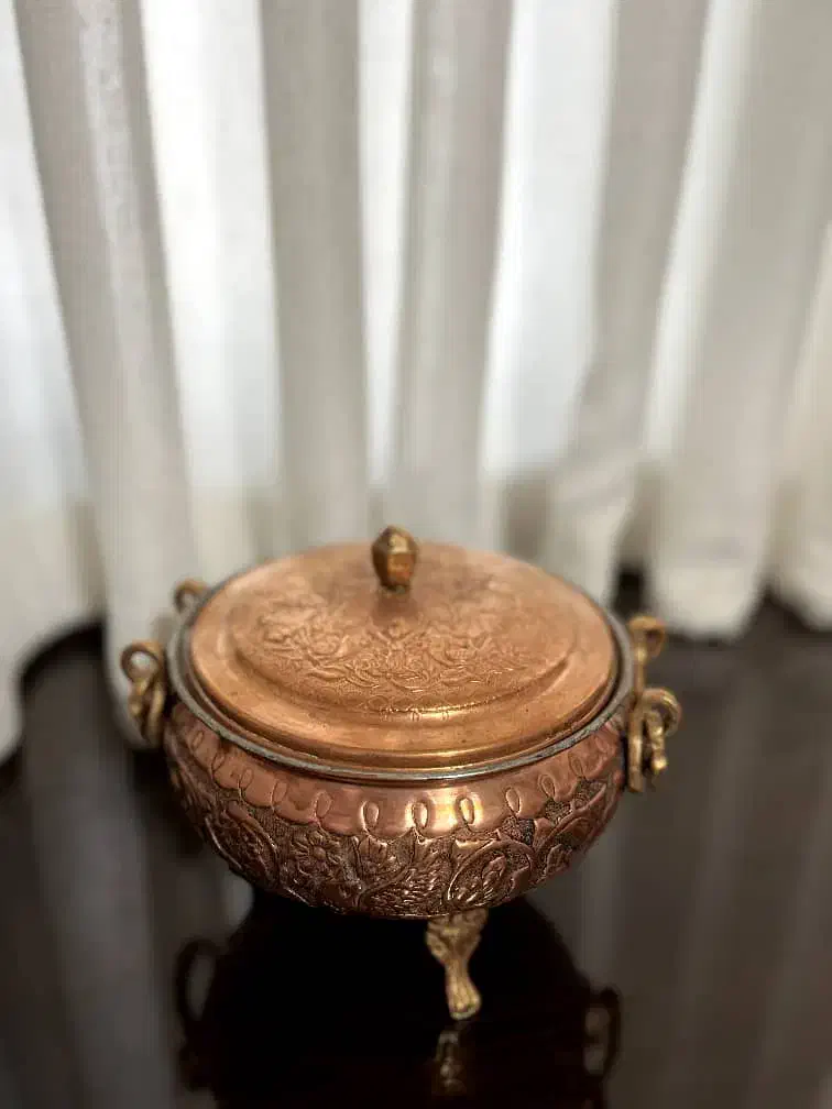 ظروف و دکوری مسی|صنایع دستی و سایر لوازم تزئینی|صومعهسرا, |دیوار