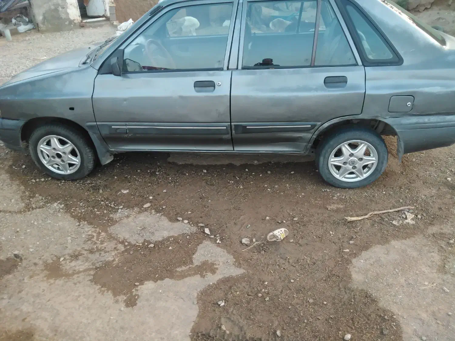 فروش پراید 141 دوگانه کارخانه بدون رنگ|خودرو سواری و وانت|پائین جام, |دیوار