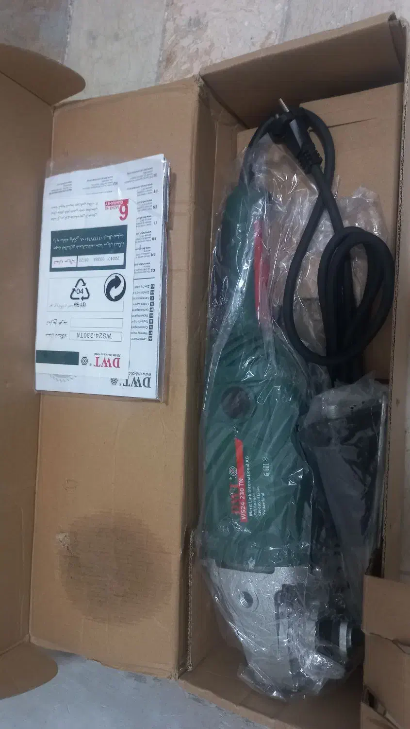 فرزسنگبری دی دبلیوتی آک۲۴۰۰وات.سنگ فرزDWTضمانت۶ماه|ابزارآلات|مشهد, راه آهن|دیوار