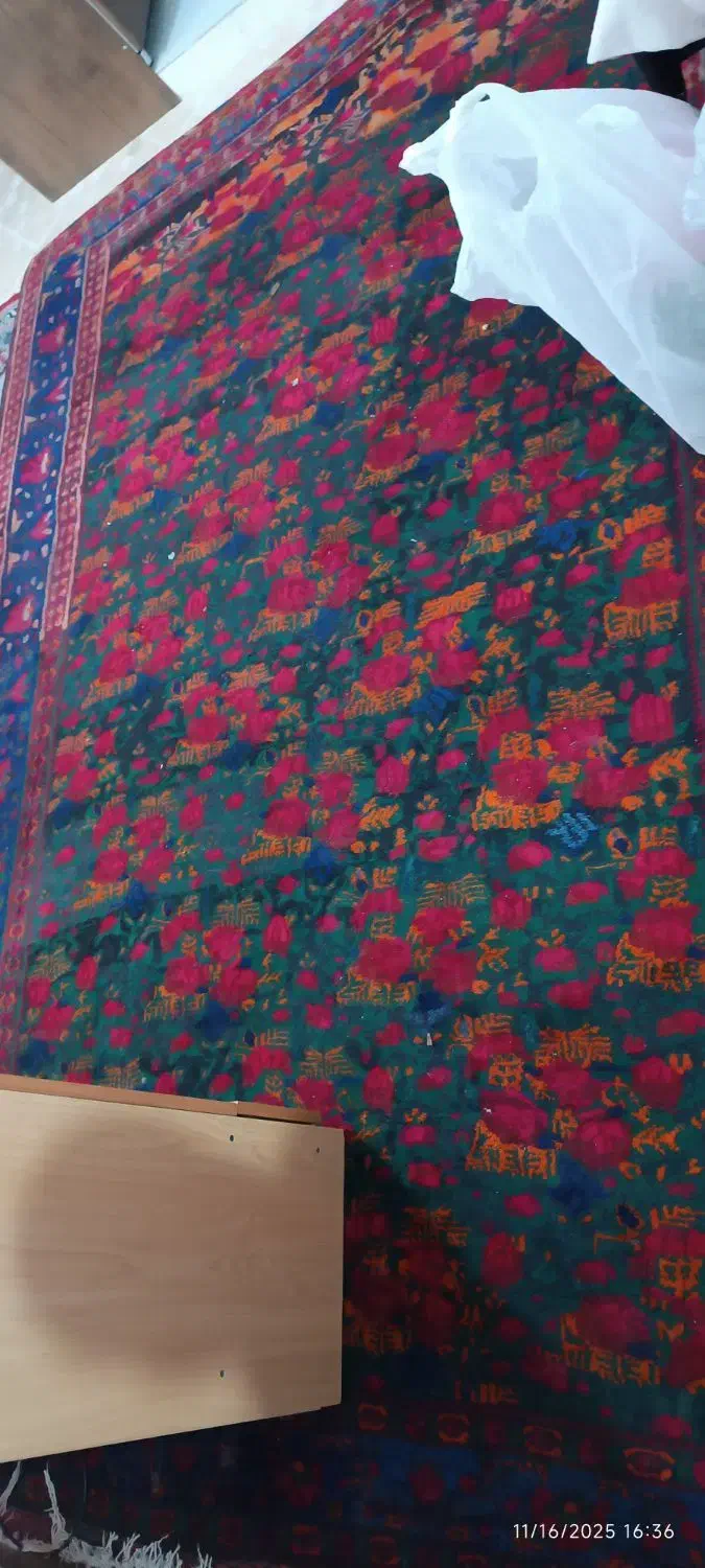 قالی دست بافت|فرش|کرمان, |دیوار