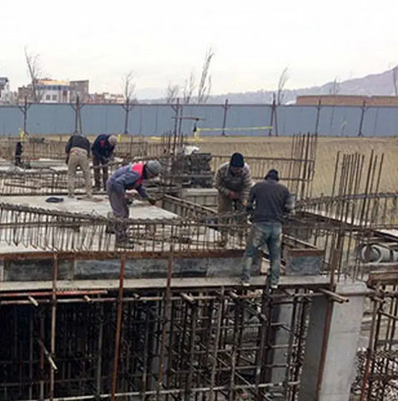 اجرای اسکلت بتنی ساختمان قالب بندی وارماتوربندی|خدمات پیشه و مهارت|شهرکرد, |دیوار