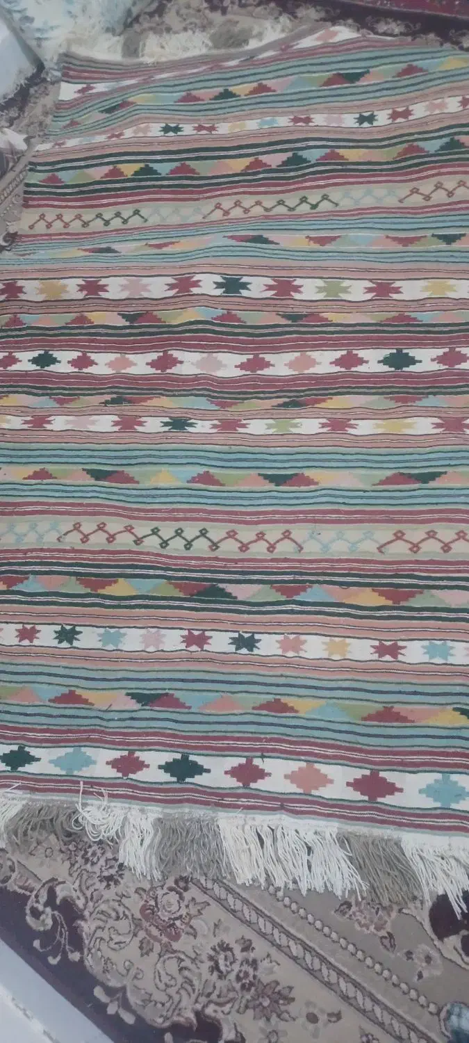 گلیم سنتی|گلیم، جاجیم، گبه|مشهد, نظام دوست|دیوار