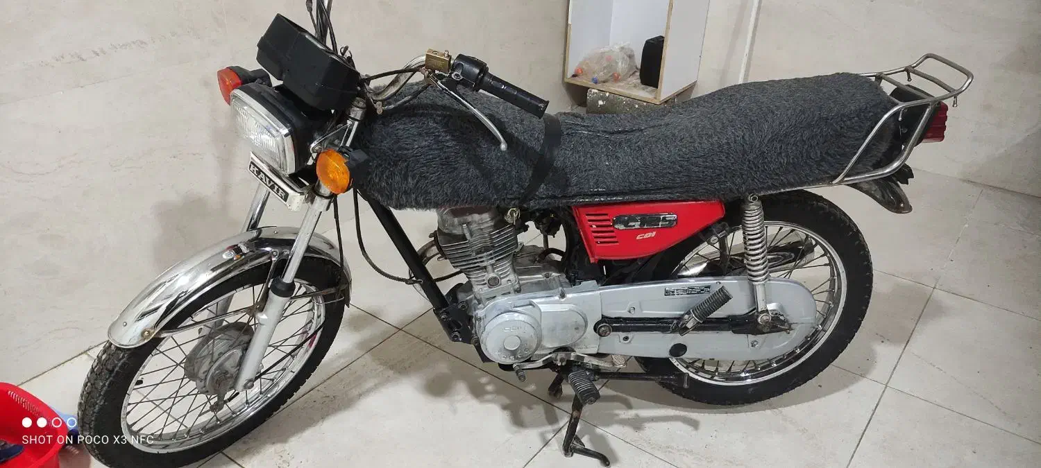 موتور ۱۲۵مدل۹۴|موتورسیکلت|امیدیه, |دیوار