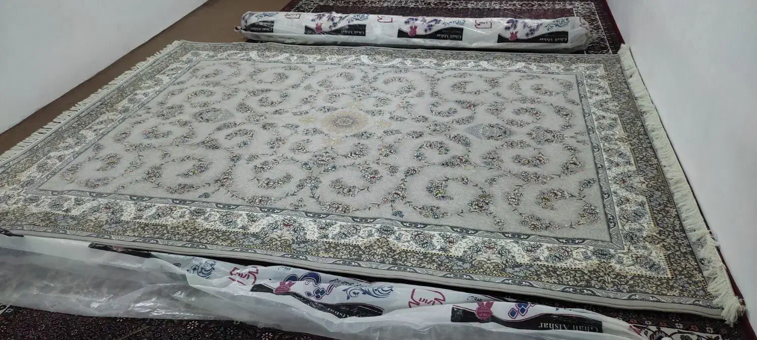 دو تخته فرش 9 متری نو|فرش|زنجان, |دیوار