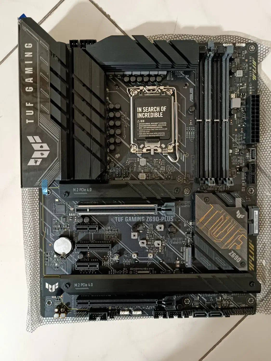 main board asus Tuf Gaming Z690-Plus D5|قطعات و لوازم جانبی رایانه|رباط‌کریم, رباط‌کریم|دیوار