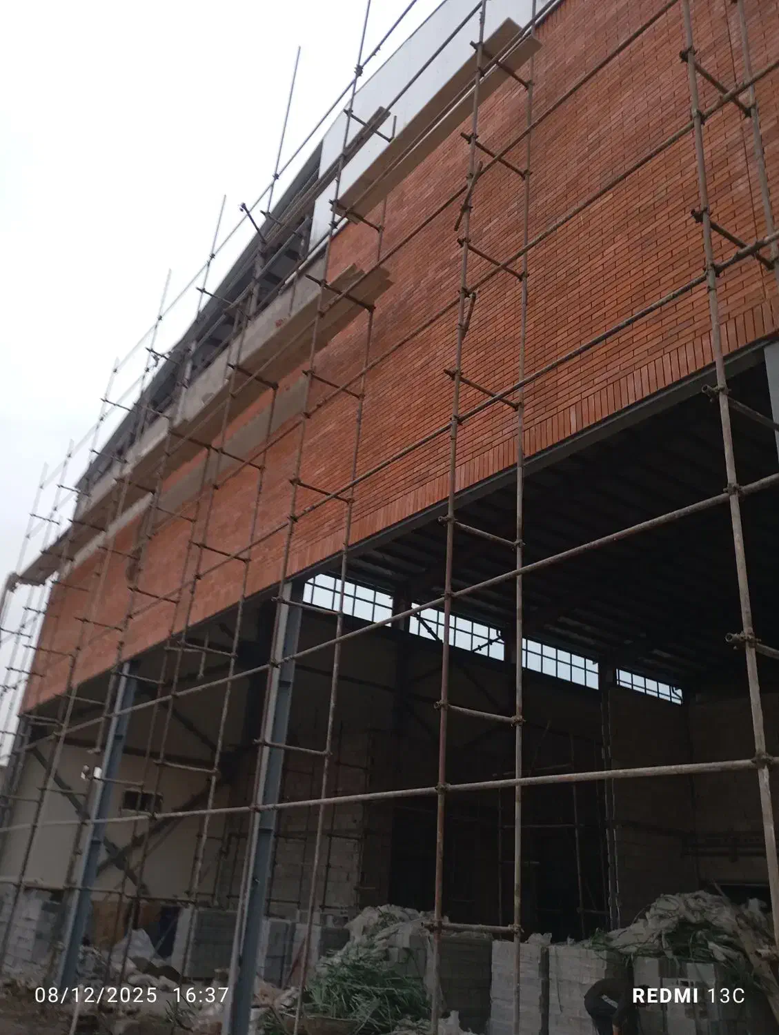 اجرای نمای آجری و سنگی|خدمات پیشه و مهارت|ری, شهرک نظامی|دیوار