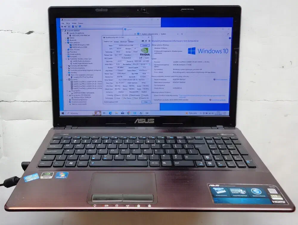 لپ تاپ asus k53sd|رایانه همراه|بندرعباس, |دیوار
