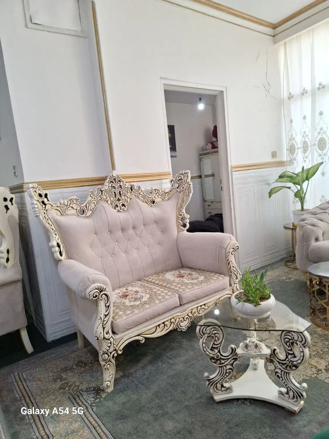 ویترین و مبل با میز تلویزیون|مبلمان خانگی و میز عسلی|ورامین, شهرک مدرس|دیوار