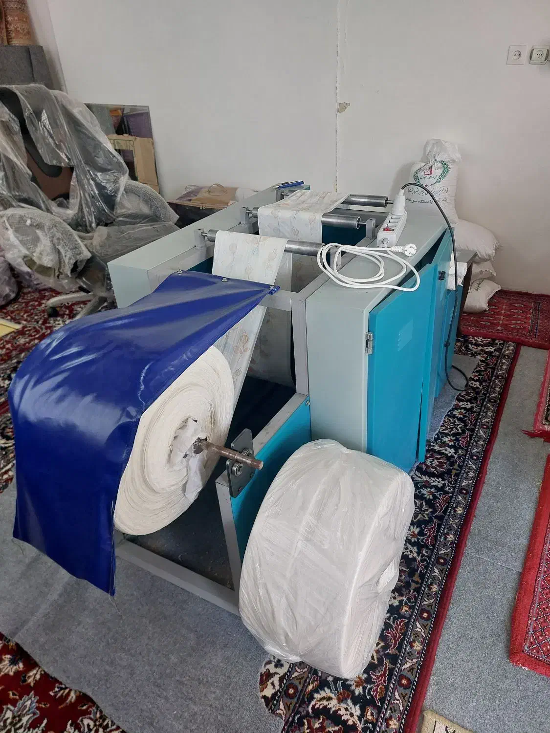 دستگاه تولید سفره و پلاستیک تمیز و کم‌کار|ماشین‌آلات صنعتی|بندر انزلی, نیمه شعبان|دیوار