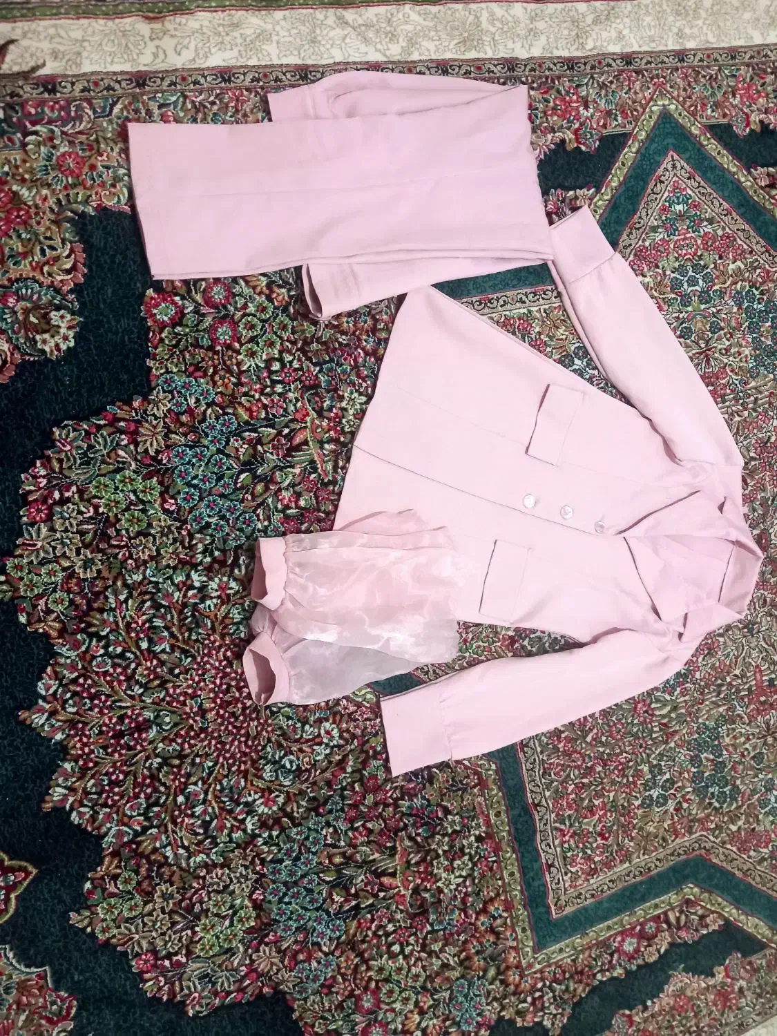 کت وشلوار مجلسی دخترانه سایز 11الی13سال|لباس|کرمان, |دیوار