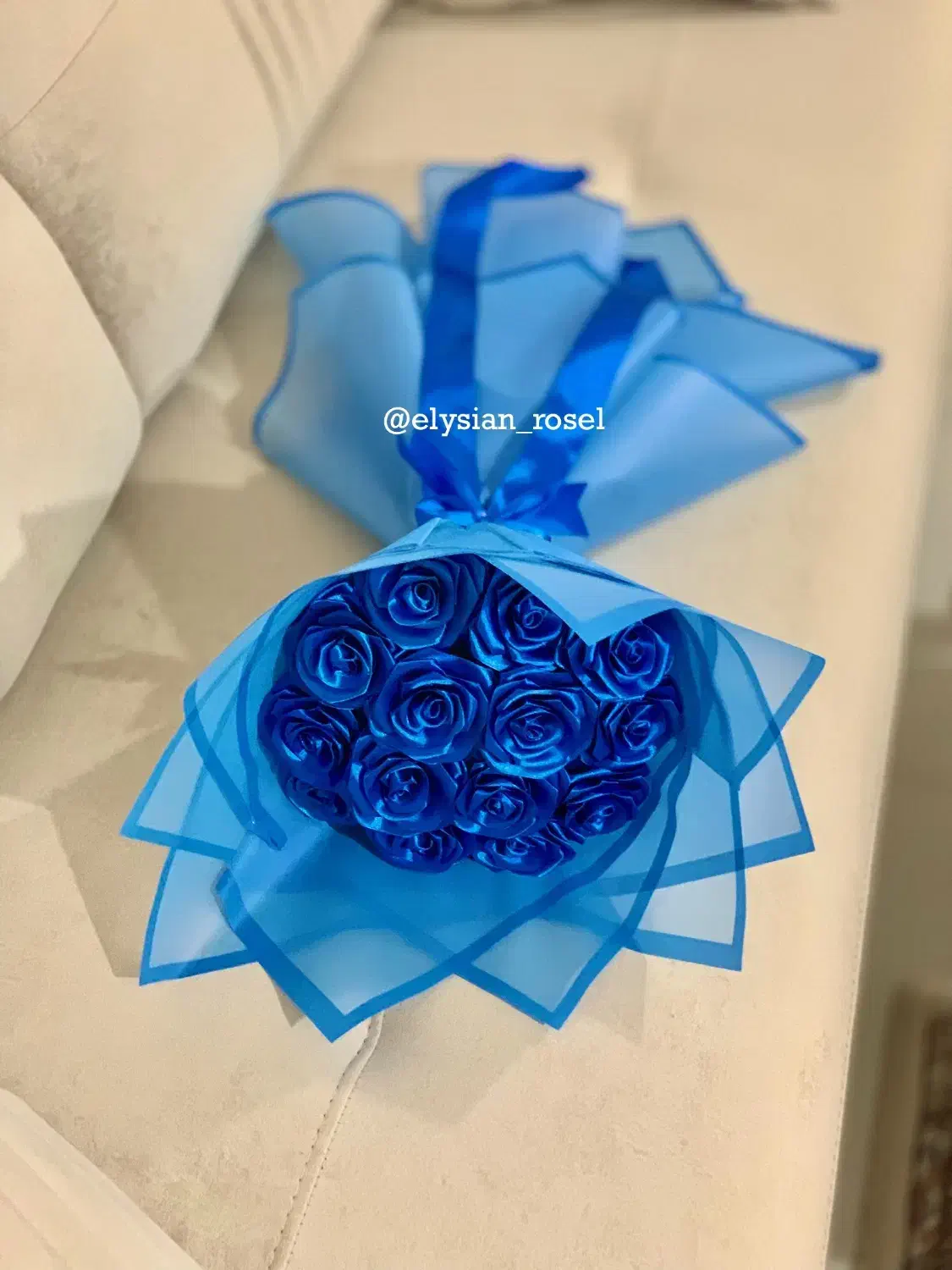 گل روبانی ۱۴تایی|گل مصنوعی|ارومیه, |دیوار