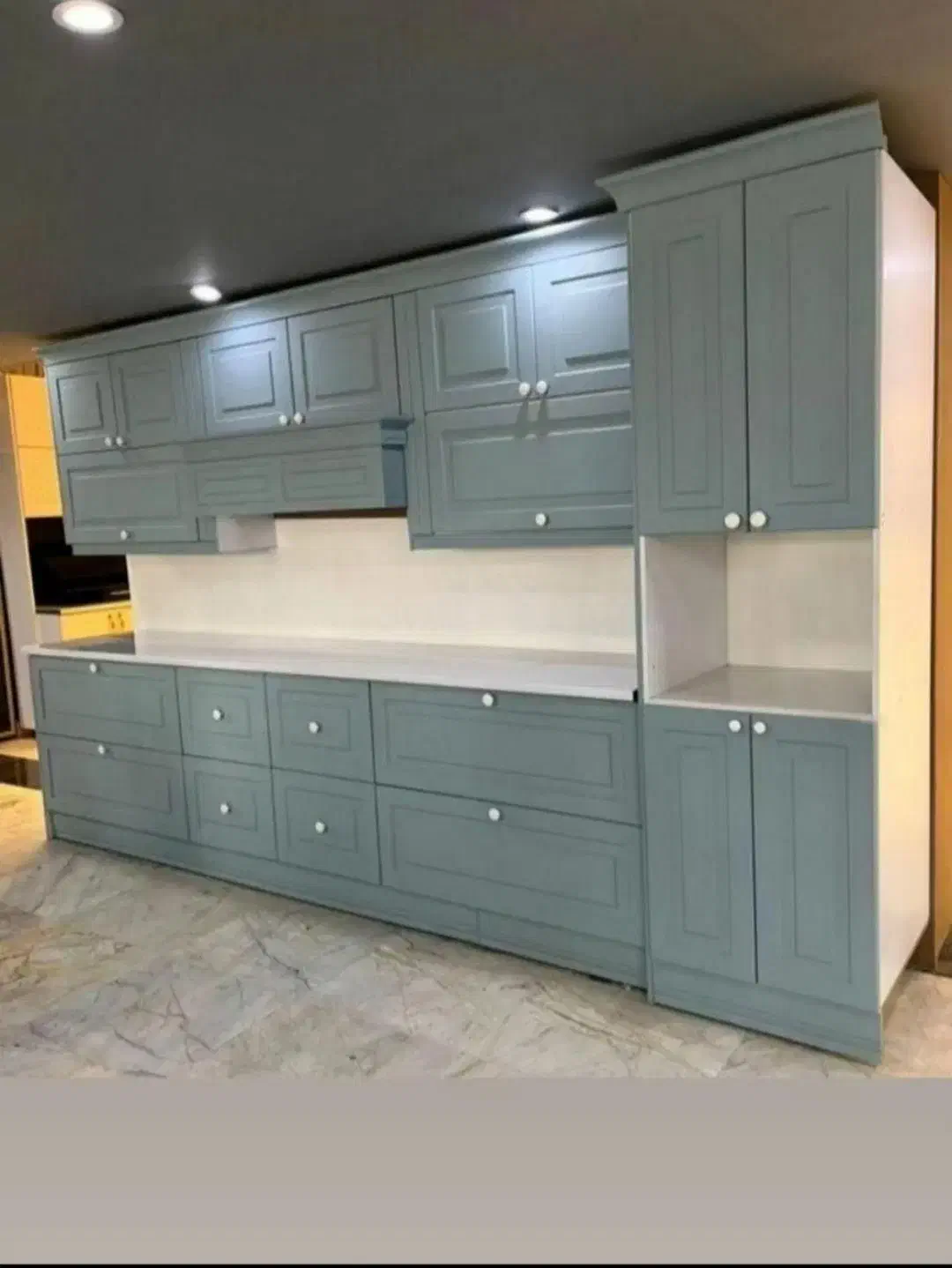 کابینت سرویس طوسی .کد(92282710)|مصالح و تجهیزات ساختمان|صومعه‌سرا, |دیوار