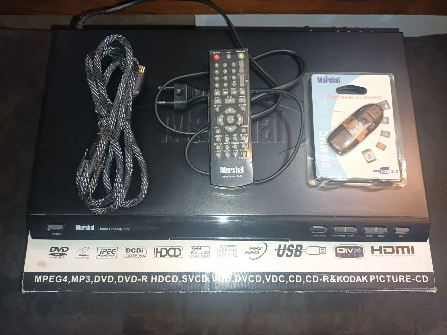 پخش کننده دی وی دی و فلش مارشال و سینمای خانواده|پخشکننده DVD و ویدیو|شهریار, شهریار|دیوار