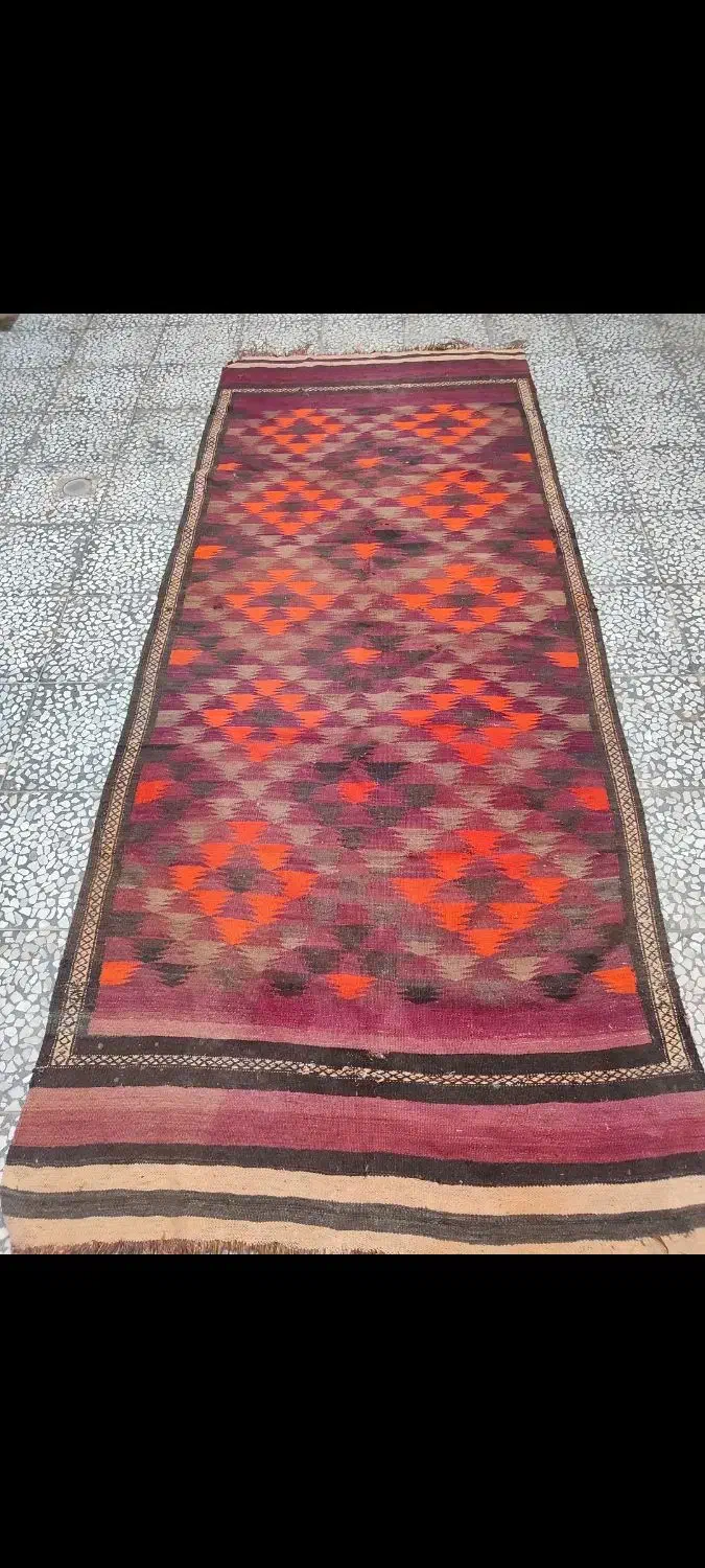 گلیم دست باف|گلیم، جاجیم، گبه|زاهدان, |دیوار