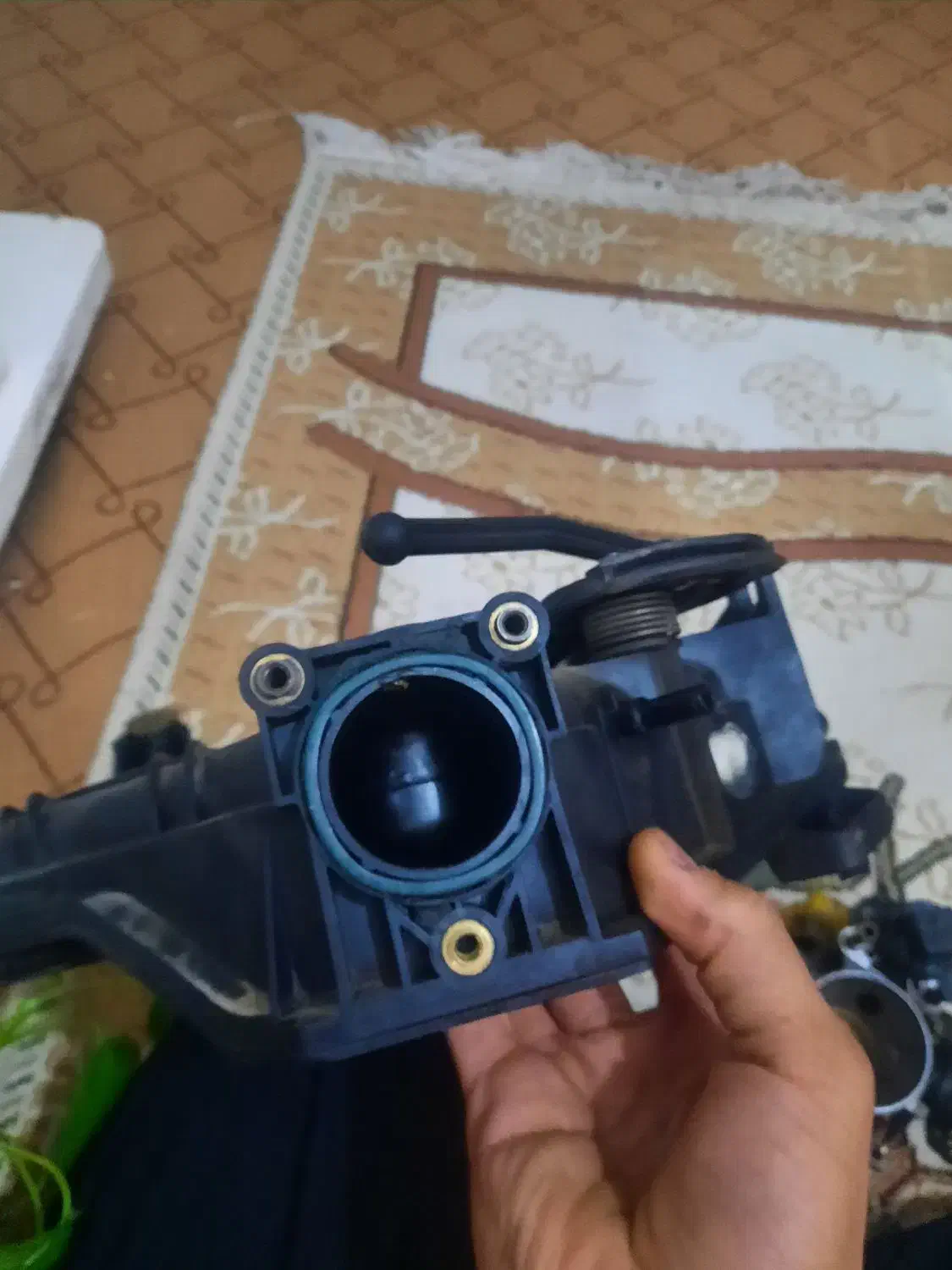 منیفولد هوا و دود پژو و دریچه گاز|قطعات یدکی و لوازم جانبی|قم, پردیسان|دیوار