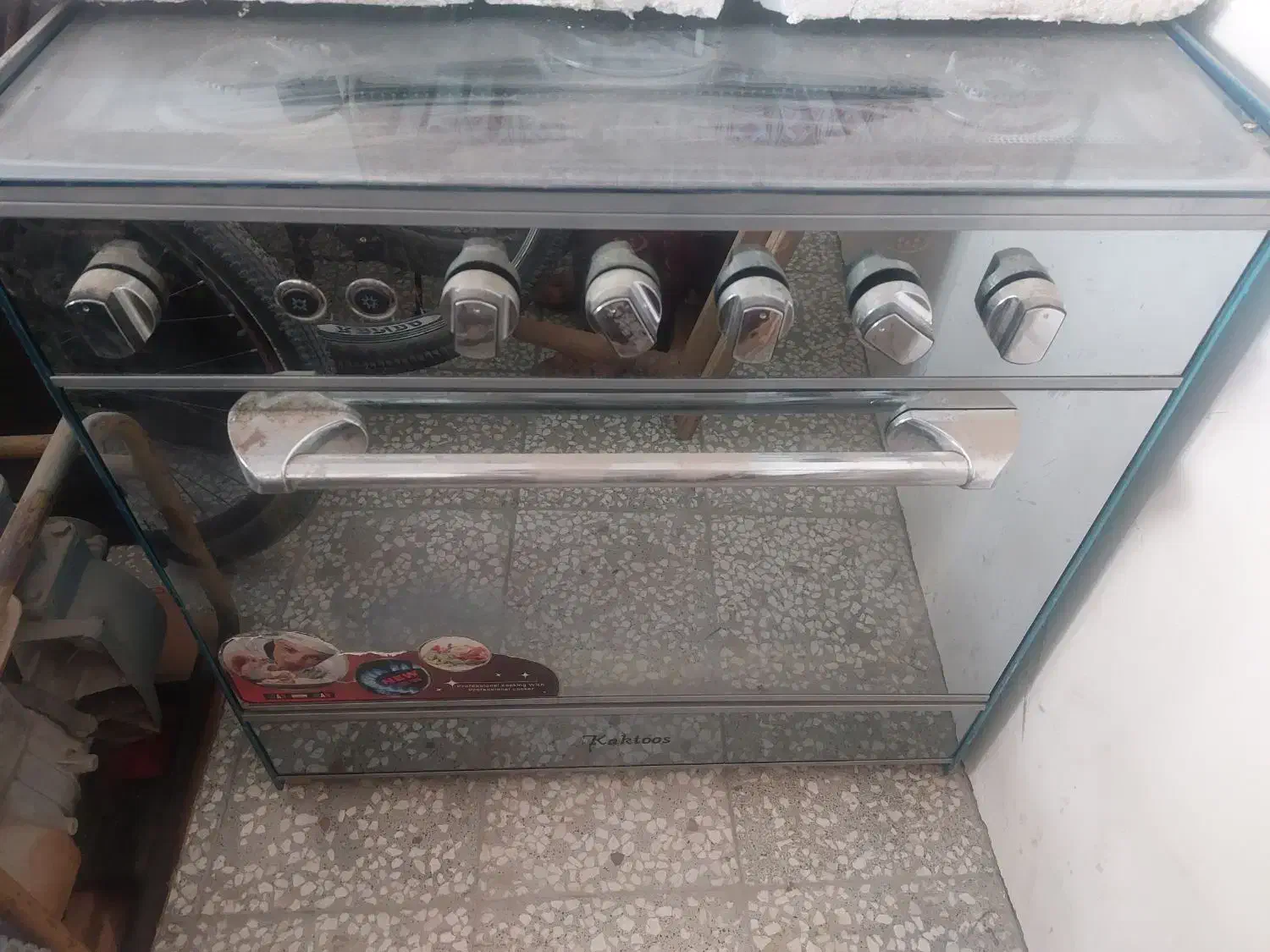 اجاق گاز طرح فر در حد نو|اجاق گاز و لوازم برقی پختوپز|بجنورد, |دیوار