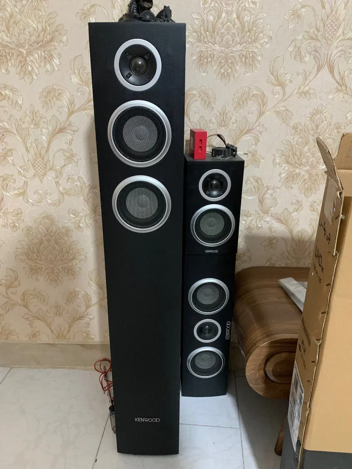 اسپیکر kenwood|سیستم صوتی خانگی|فردیس, شهرک ارم|دیوار