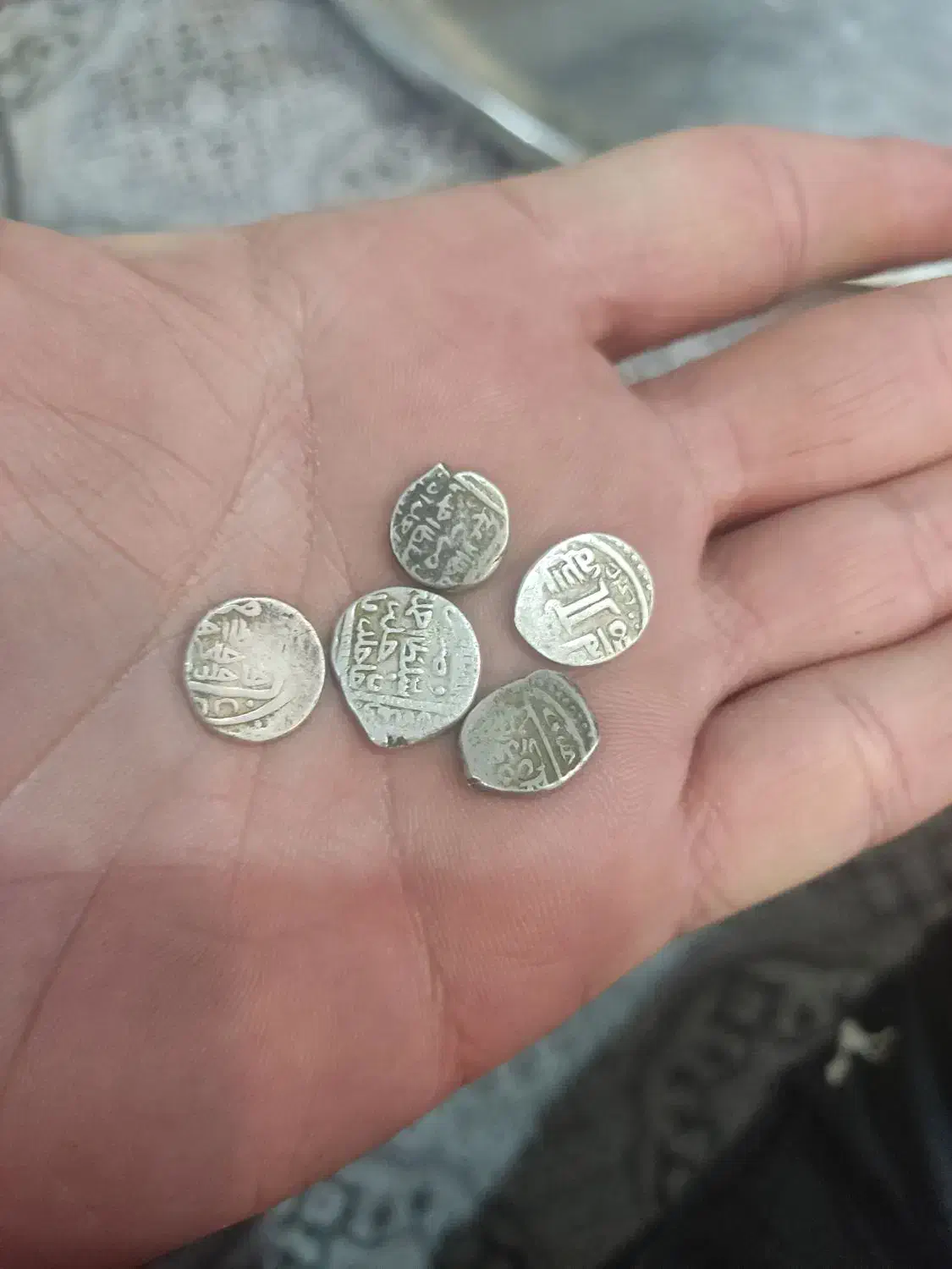 معاوضه سکه نقره شکسته  انتیک ورشو روسی|کلکسیون اشیاء عتیقه|ایلام, |دیوار