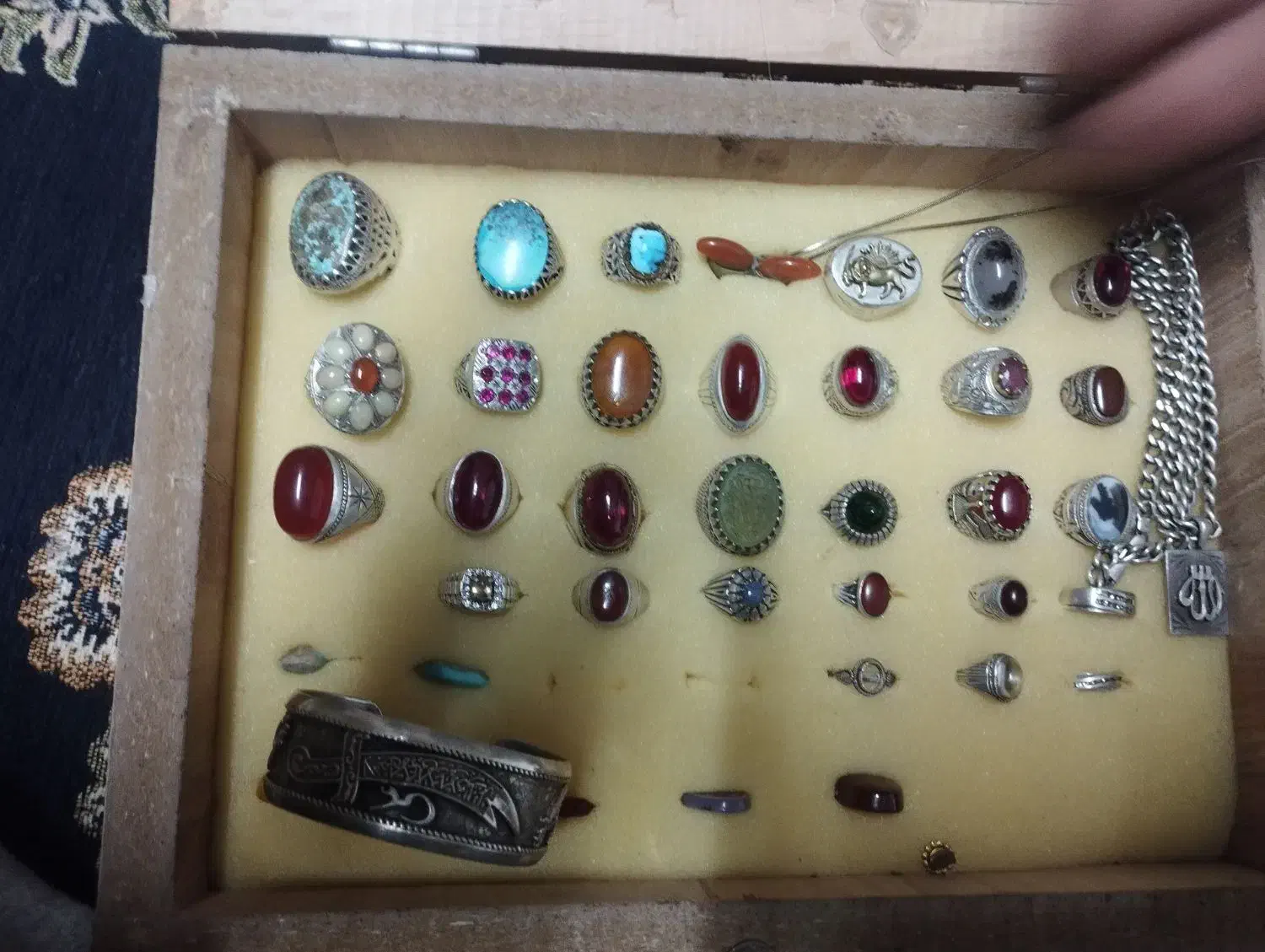 انگشتر کار دست  نقره تعداد یجا|جواهرات|پاکدشت, پاکدشت (مامازند)|دیوار