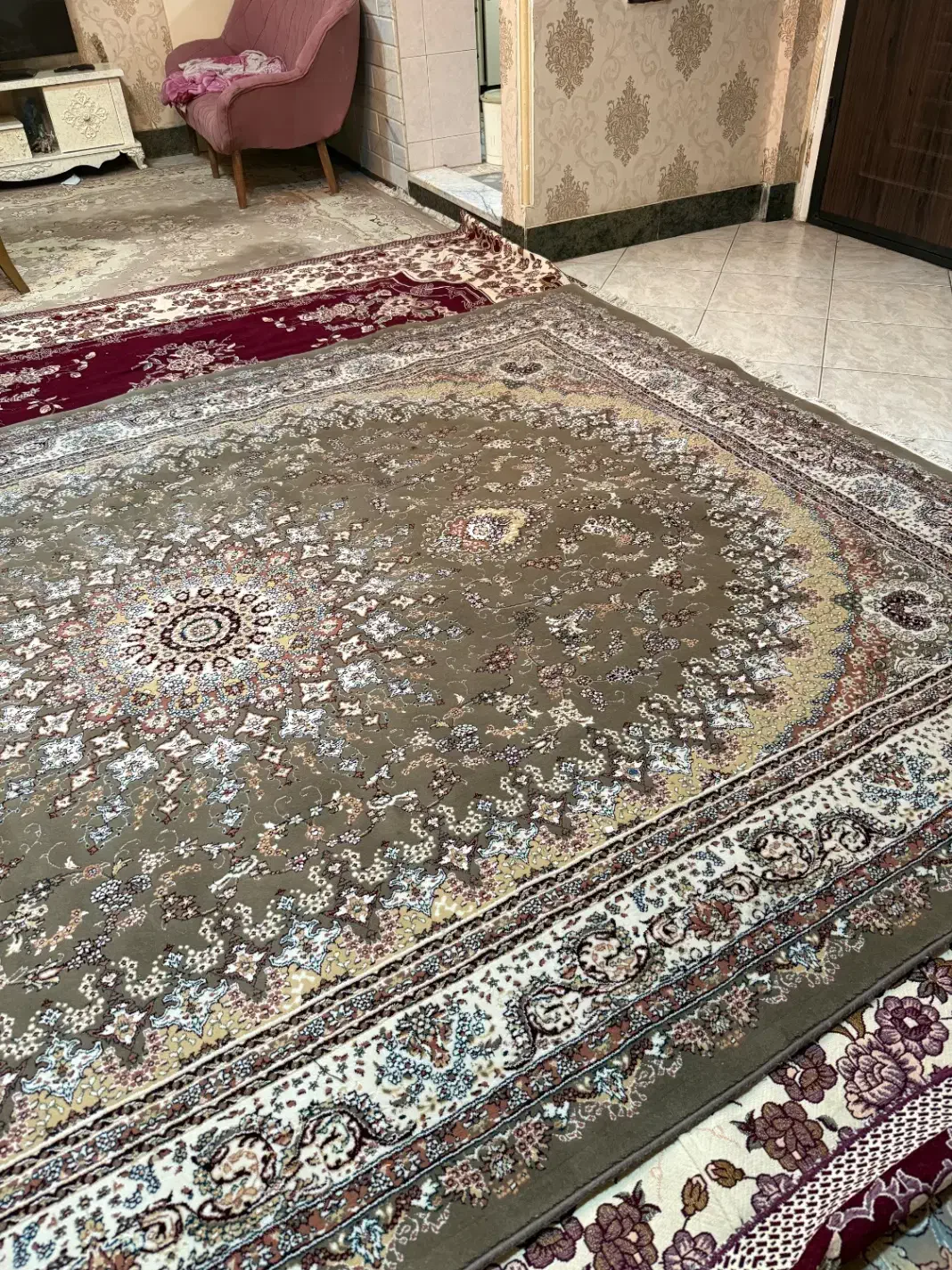 فرش نو نو|فرش|ملایر, |دیوار