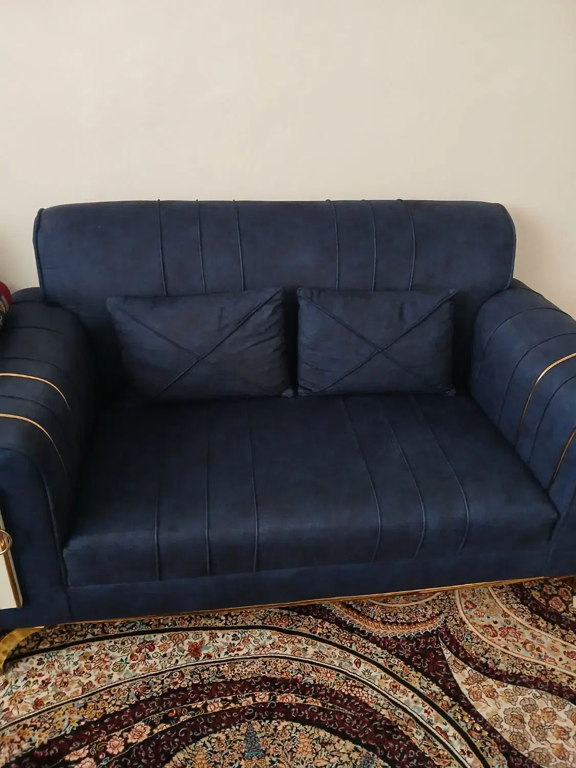 مبل ۷ نفره پایه استیل ،|مبلمان خانگی و میز عسلی|هشتگرد, شهرک آرتیمان|دیوار