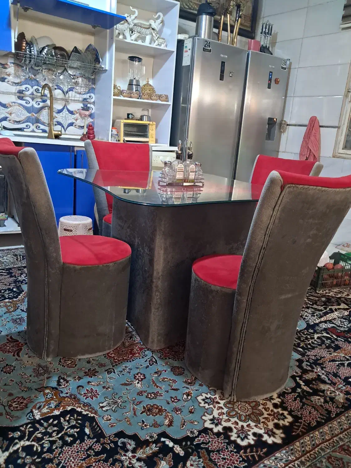 نهار خوری|میز و صندلی غذاخوری|مشهد, دهشک|دیوار