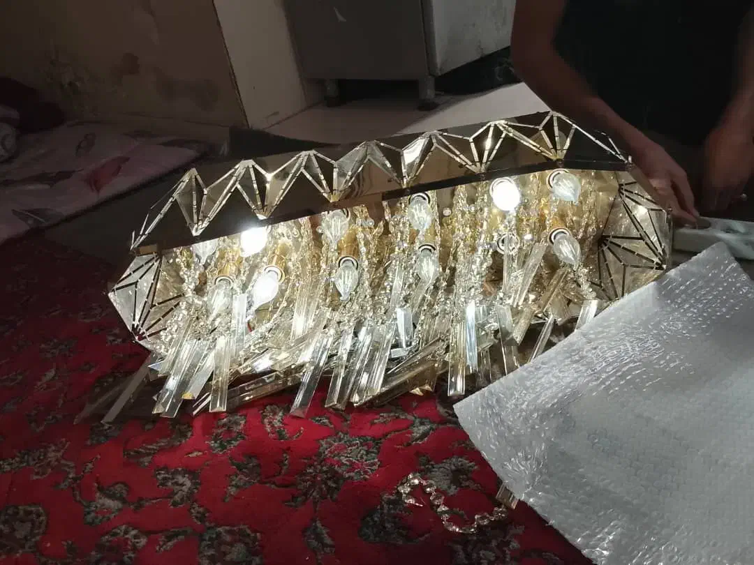 لوستر|لوستر و چراغ آویز|تهران, خاک سفید|دیوار