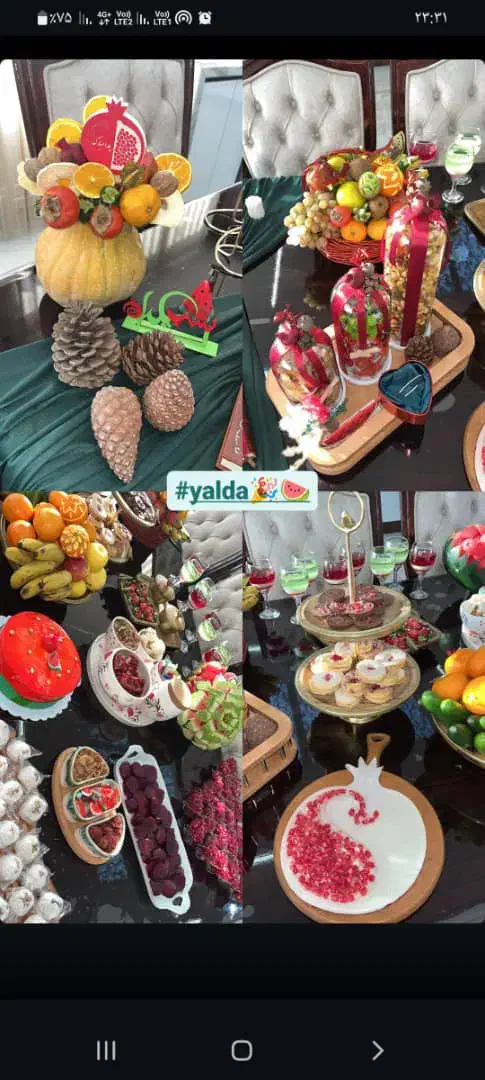 میوه آرایی و سفره آرایی مراسم|خدمات پذیرایی، مراسم|کرج, کمالشهر|دیوار