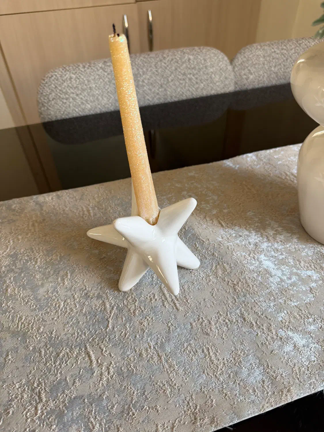 گلدان و دوعدد شمعدان پینترسی|صنایع دستی و سایر لوازم تزئینی|تهران, وحیدیه|دیوار