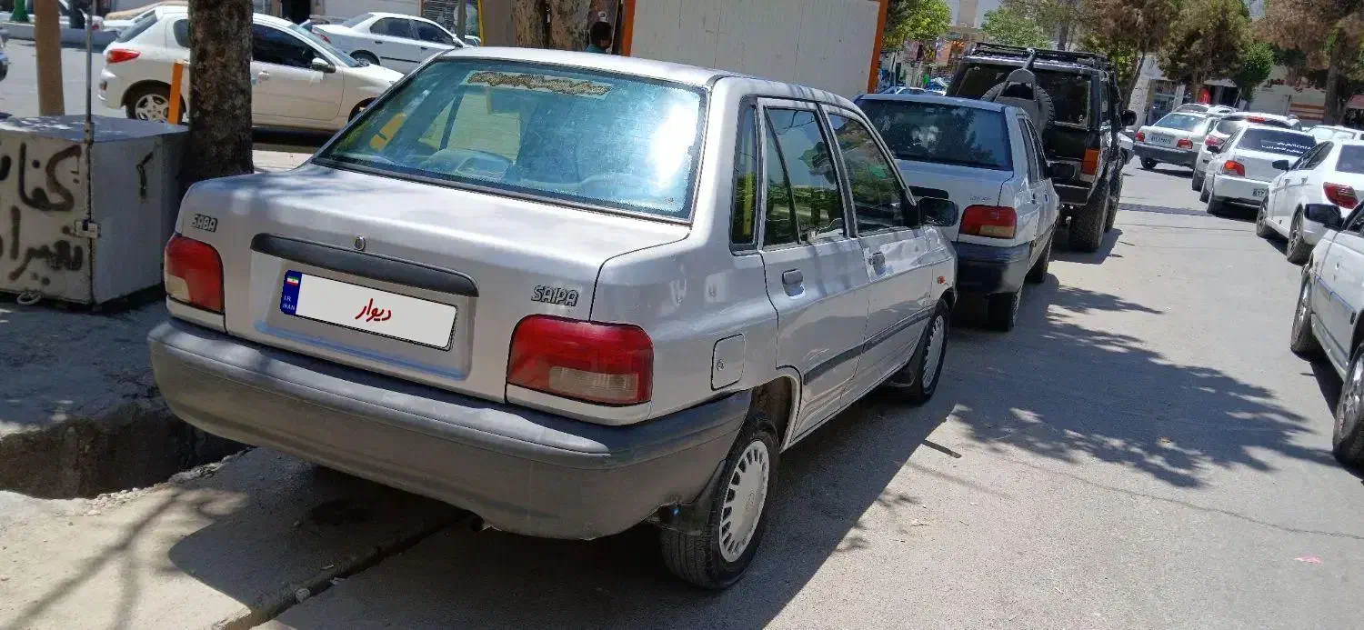 پراید صبا مدل ۸۸ دوگانه شرکتی|خودرو سواری و وانت|یاسوج, |دیوار